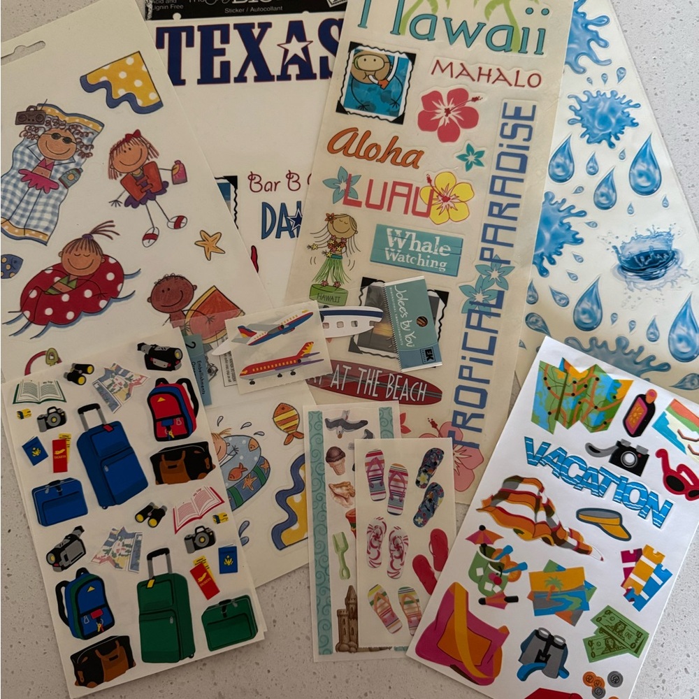 Colorful Kids Sticker Set